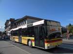 MAN Bus mit der Bertiebsnummer 95 auf der Linie 3 bei der Kuhbrücke in Thun. Die Aufnahme stammt vom 12.10.2011.