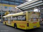 MAN Bus mit neuer Werbung für Saartotto.