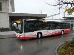 asm Oberaargau - MAN Lion`s City Nr.50  BE 547263 unterwegs auf der Linie 55 beim Bahnhof Herzogenbuchsee am 24.11.2013