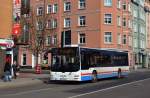 Stadtbus Eisenach: MAN Lion's City der KVG Eisenach, eingesetzt im Stadtverkehr.