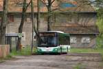 23.4.2014 Nicht viel los auf der neuen Buslinie 891 Zepernick - Schönwalde.