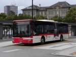 Travys - MAN Lion`s City  VD 1257 bei den Bushaltestellen beim Bahnhof von Yverdon les Bains am 20.07.2014