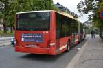 SCE 661 (MAN Lion's City Niederflur-Gelenkbus) auf der Linie 759 in Södertälje am 13.09.2014.