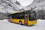 MAN Lions City von Grindelwald Bus beim Hotel Wetterhorn oberhalb von Grindelwald.