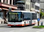 Regiobus - MAN Lion`s City Gelenkbus Nr.43  SG 173250 unterwegs in St.Gallen am 28.06.2008