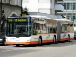 Regiobus - MAN Lion`s City Gelenkbus Nr.45  SG  283883 unterwegs in St.Gallen am 28.06.2008