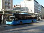 Neuer Palatina Bus MAN Lions City am 19.12.15 in Ludwigshafen Berliner Platz