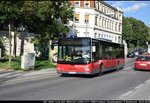 Ein MAN A21 LIONS CITY EEV vom Postbus unterwegs auf der Wiener Buslinie 52A.