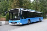 NEUHEIT: MAN Lion's City Euro 6 Facelift  Eibsee-Verkehrsgesellschaft , Eibsee an der Zugspitze 03.09.2016
