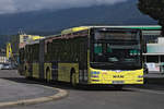 MAN Lion's City Bus Nr. 260 der Innbus Regionalverkehr, einer Tochtergesellschaft der Innsbrucker Verkehrsbetriebe, als Linie 504 zwischen den Haltestellen Hallerstraße und Hans-Maier-Straße. Aufgenommen 25.6.2017.