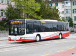 asm Oberaargau - MAN Lion`s City  Nr.49  BE  547231 unterwegs auf der Linie 7 in der Stadt Solothurn am 03.09.2017