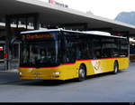 Postauto - MAN Lion`s City  GR  24203 unterwegs in Chur vor dem Bahnhof am 19.09.2018
