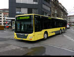 STI - MAN Lion`s City Nr.158  BE  572158 unterwegs vor dem Bahnhof in Thun am 04.01.2020
