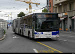 TL Lausanne - MAN Lion`s City Nr.676 VD 1487 unterwegs auf der Linie 17 in Lausanne am 06.09.2020