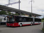 Stadtbus Winterthur Nr. 368 (MAN A40 Lion's City GL) am 6.6.2020 beim Bhf. Seuzach. Zwei MAN 8zusätzlich zu den Solaris 341 - 350), die im Jahre 2019 abgeliefert wurden, erhielten eine Kasse für den Einsatz auf den Überlandlinien