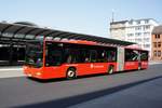 Bus Koblenz: MAN Lion's City G der Rhein-Mosel Verkehrsgesellschaft mbH, aufgenommen im September 2020 am Hauptbahnhof in Koblenz.