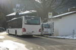MAN Niederflurbus 3. Generation (Lion's City) von Postbus (BD-15101) als Linie 4002 an der Haltestelle Kitzbühel Badhaussiedlung. Aufgenommen 4.2.2021.