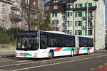 MAN Lions City 46 von Aare Seeland Mobil, auf der Linie 5, fährt zur Haltestelle beim Bahnhof Solothurn.