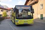 MAN Lion's City von Innbus Regionalverkehr/Innsbrucker Verkehrsbetriebe (Bus Nr. 201) als Linie 502 in Innsbruck, Arzler Straße. Aufgenommen 20.4.2022.