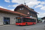 MAN Lion's City von Regionalverkehr Oberbayern (M-RV 2633) in Kochel Bahnhof. Aufgenommen 11.7.2022.
