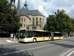Luxemburg - 29. Juli 2022 : Lion's City GL Nr 722 des Unternehmen Demy Cars auf der Linie 5 im Einsatz.