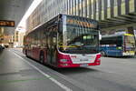 MAN Lion's City von Postbus (BD-14782) an der Haltestelle Innsbruck Hauptbahnhof. Aufgenommen 7.10.2022.