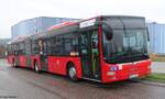 Friedrich Müller Omnibusunternehmen (FMO) aus Schwäbisch Hall | SHA-F 5726 | MAN Lion`s City G | 31.01.2021 in Sachsenheim