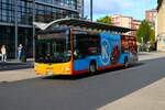 Koblenzer Verkehrsbetriebe MAN Lions City am 14.10.23 in Koblenz Hautpbahnhof