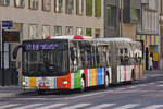 EF 1226, MAN Lions City vom VDL, unterwegs in den Straßen der Stadt Luxemburg. 04.2024