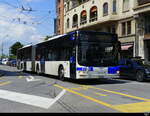 tl - MAN Lion`s City Nr.671 unterwegs in der Stadt Lausanne am 21.05.2025