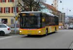 Postauto - MAN Lion`s City ZH 386259 unterwegs in Bülach am 13.12.2025