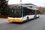 Mainzer Mobilität MAN Lions City Wagen 764 am 31.12.25 am Höfchen in der Innenstadt