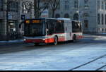 Ortsbus Frauenfeld - MAN Lion`s City Nr.712  TG 237012 unterwegs in der Stadt Frauenfeld am 04.01.2026