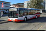 asm Oberaargau - MAN Lion`s City  Nr.61  BE  571061 unterwegs auf der Linie 64 in Langenthal am 09.04.2026
