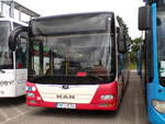 MAN A21 Lion's City NL363 Solo Bus (Mit Buszug Anh�nger Kupplung) (KOM 56 / MR-VB 56) im Betriebshof Am Krekel (Aufgenommen vom �ffentlichen Eingang/Empfang) (23.7.2024)