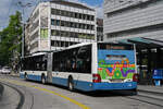MAN Lions City 510, auf der Linie 31, bedient am 11.07.2025 die Haltestelle L�wenplatz.