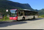 travys - MAN Lion`s City  VD 486500 vor dem Bahnhof in Vallorbe am 21.06.2026