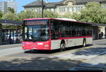travys - MAN Lion`s City  Nr.110  VD 1419 bei den Bushaltestellen in Yverdon am 21.06.2026