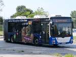 MAN Lion's City der Rostocker Stra�enbahn AG in Rostock am 03.08.2024