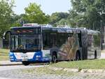 MAN Lion's City der Rostocker Stra�enbahn AG in Rostock am 03.08.2024