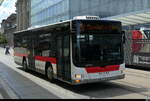 st.gallerbus - MAN Lion`s City  Nr.245 unterwegs in der Stadt St.