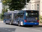 MAN Lion's City der Rostocker Stra�enbahn AG in Rostock am 03.08.2024