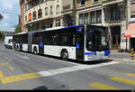tl - MAN Lion`s City  Nr.647 unterwegs auf der Linie 18 in Lausanne am 18.07.2026