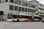 MAN Lions City, auf der Linie 6, f�hrt am 08.09.2025 zur Haltestelle beim Bahnhof Baden.