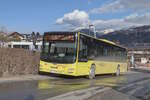 MAN Lion's City von Deutschmann (Bus 7, IL-310MW) in Fulpmes, Tschaffinis-Umgebung. Aufgenommen 5.2.2026.