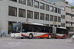 MAN Lions City, auf der Linie 6, f�hrt am 05.06.2025 zur Haltestelle beim Bahnhof Baden.