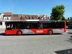 Stadtbus Radolfzell - MAN Lion`s City  KN:SW 587 bei den Bushaltestellen neben dem Bahnhof in Radolfzell am 31.08.2009