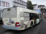 Hier ist ein MAN Lions City Gelenkbus zu sehen.Das Foto habe ich am 02.10.2010 in Saarbrücken Altenkessel gemacht.