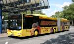 Graf Reisen 484 (HER AG 145) fhrt im Auftrag der VER einen kurs auf der Linie SB37 nach Ennepetal.
Bochum HBF, 6.6.2010