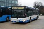 Wagen 59 der SW Remscheid, aufgenommen whrend der Sonderfahrt durchs Oberbergische Land am 27.02.2011 am Fr. Ebertplatz in Remscheid.